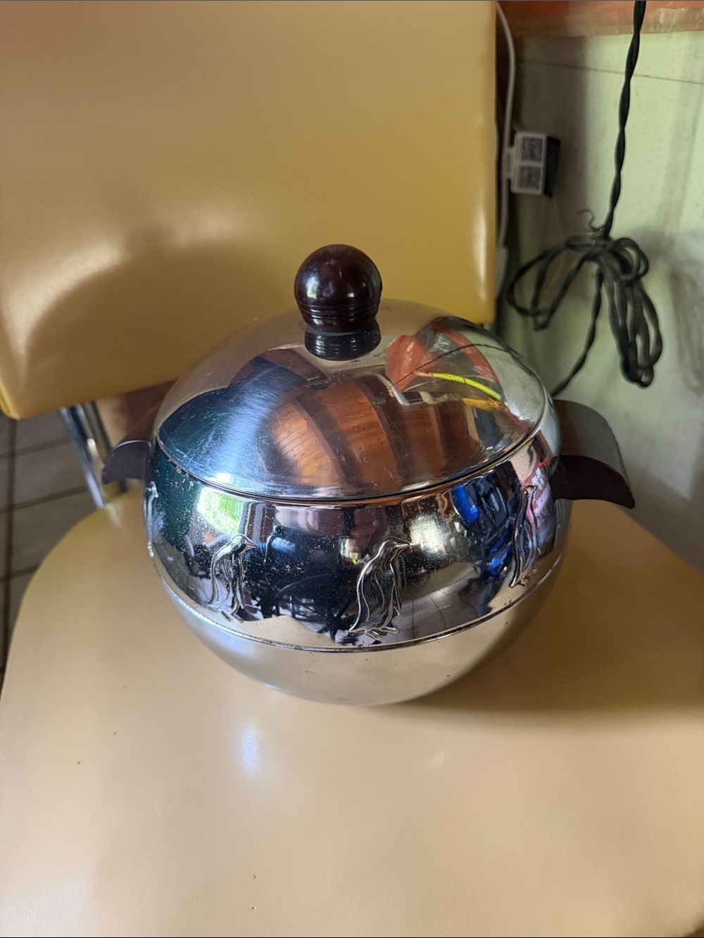 West Bend Penguin Ice Bucket MCM Hot Cold Server